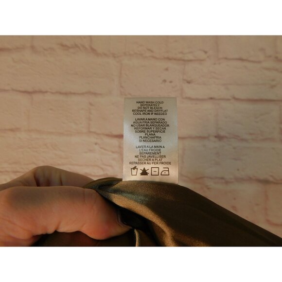 Nina Leonard Faux Fur Chevron Pattern Coat Pockets Women's S NWT - Picture 12 of 12